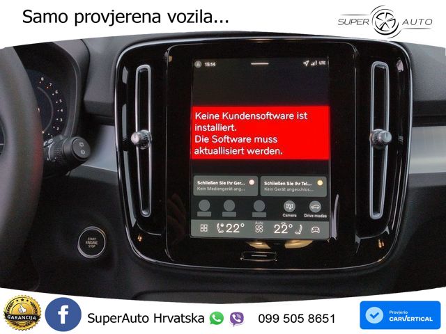 Volvo XC40 2.0 B3 163 KS Automatic LED+GR SJED+ACC