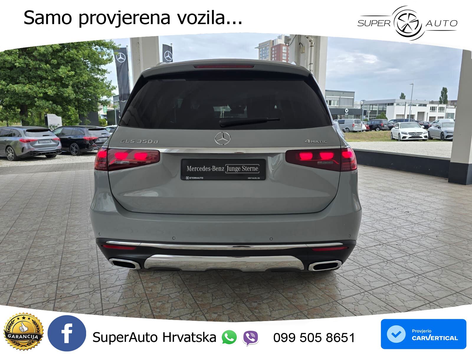 Mercedes-Benz GLS GLS 350d EQ Boost 4MATIC 9G-TRONIC ZRAČNI+ACC+GR SJED+360+PANO
