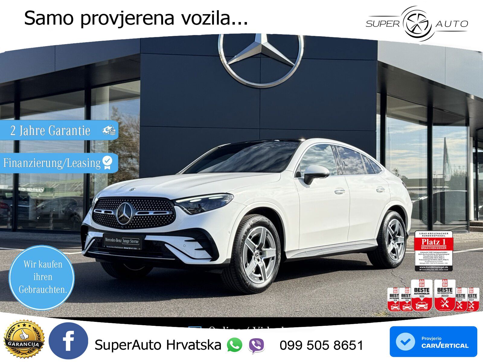 Mercedes GLC 200 (204 KS) 4MATIC 9G-TRONIC AMG ACC+HEAD+GR SJED+360+PANO
