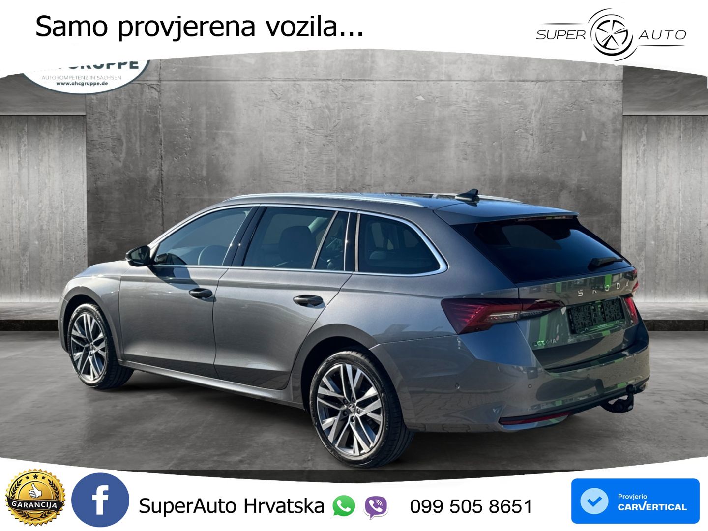 Škoda Octavia Combi 1.5 TSI (150 KS) DSG LED+GR SJED+ACC