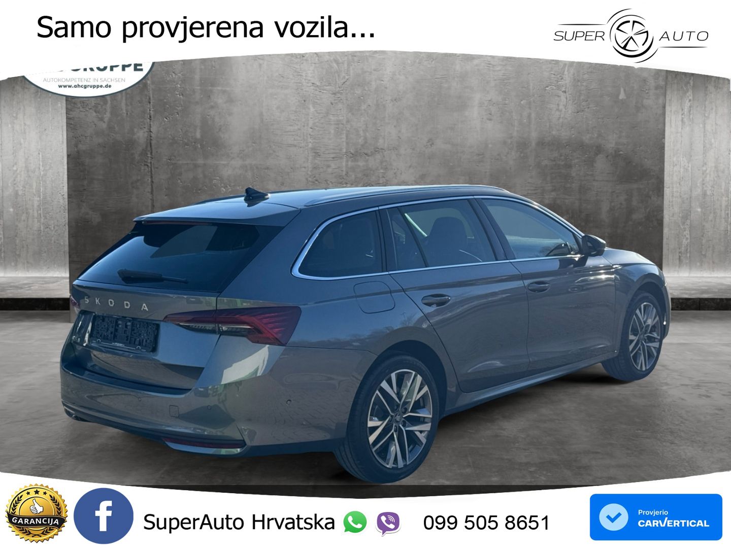 Škoda Octavia Combi 1.5 TSI (150 KS) DSG LED+GR SJED+ACC