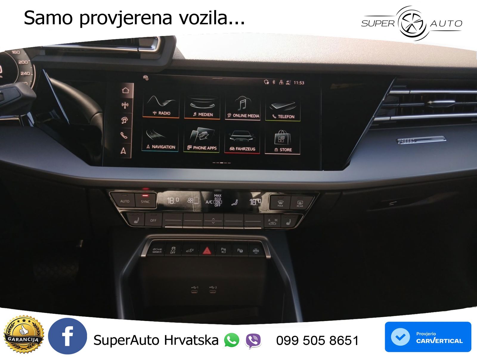 Audi A3 40 TFSIe (204 KS) S tronic LED+GR SJED+ACC