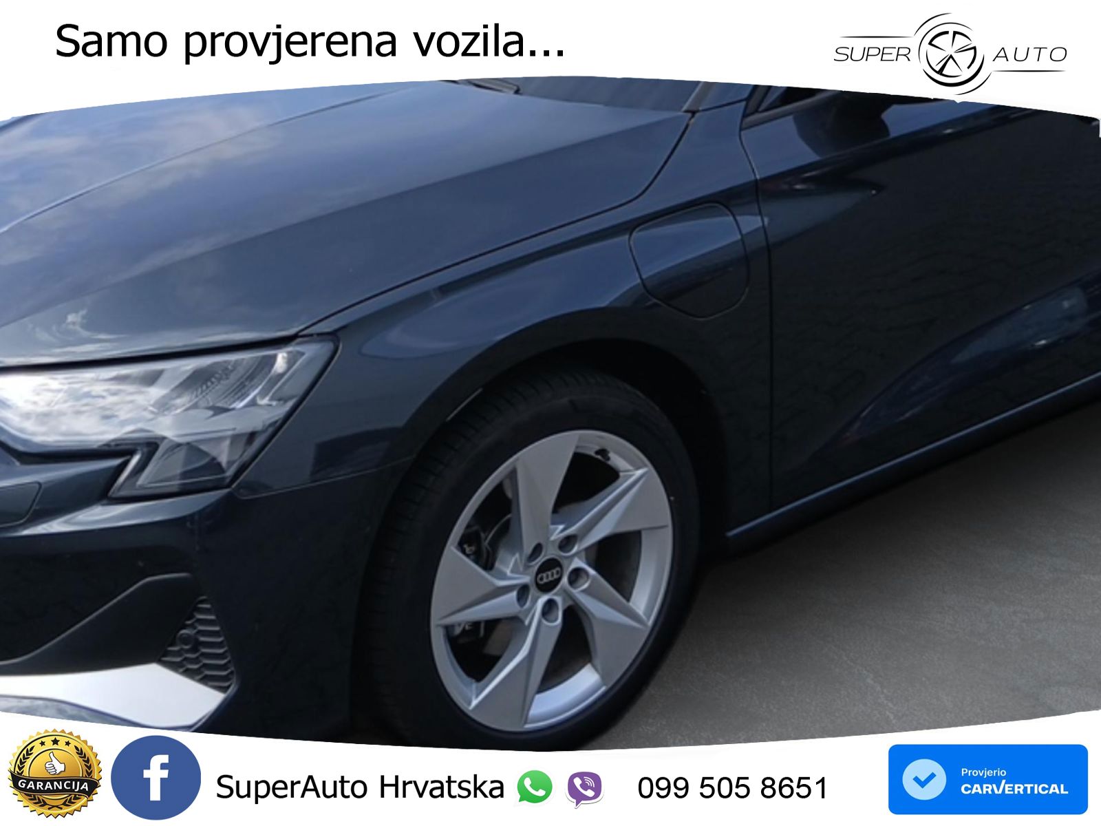 Audi A3 40 TFSIe (204 KS) S tronic LED+GR SJED+ACC
