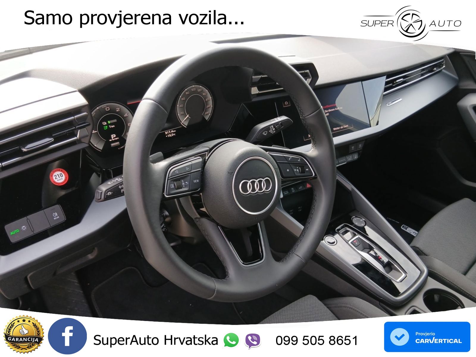 Audi A3 40 TFSIe (204 KS) S tronic LED+GR SJED+ACC