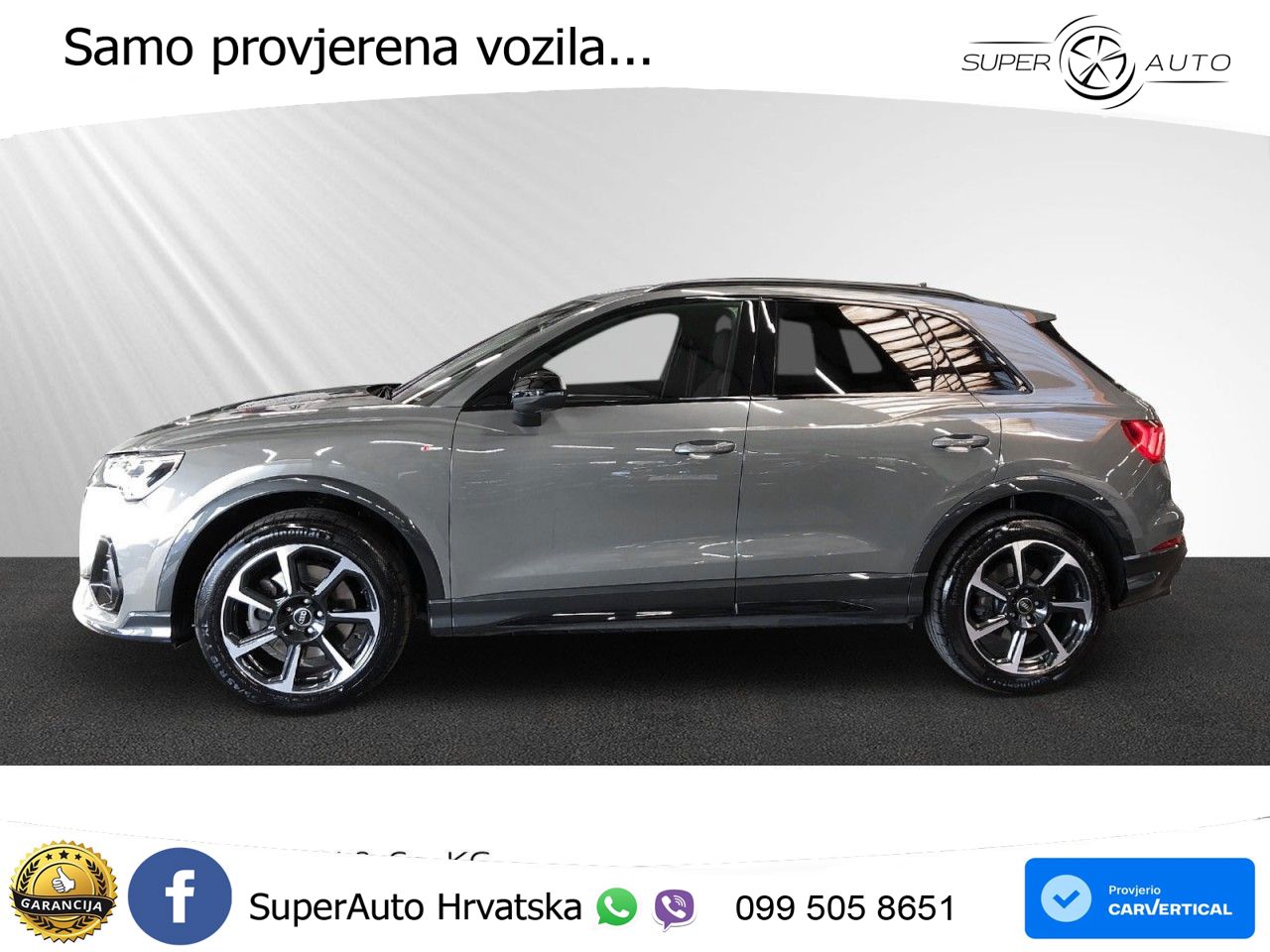 Audi Q3 40 TDI (200 KS) quattro S tronic S line LED+GR SJED+ACC