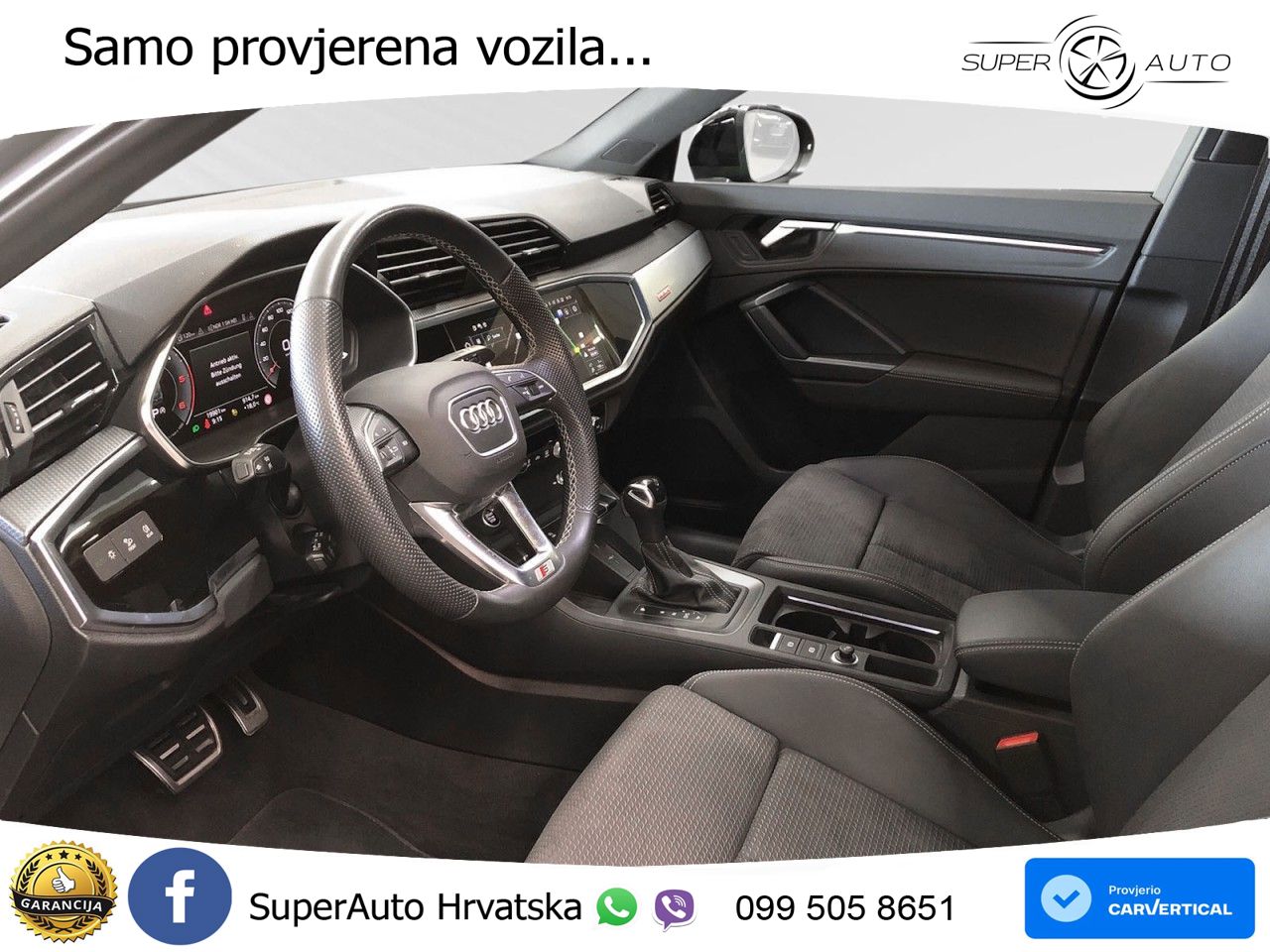 Audi Q3 40 TDI (200 KS) quattro S tronic S line LED+GR SJED+ACC