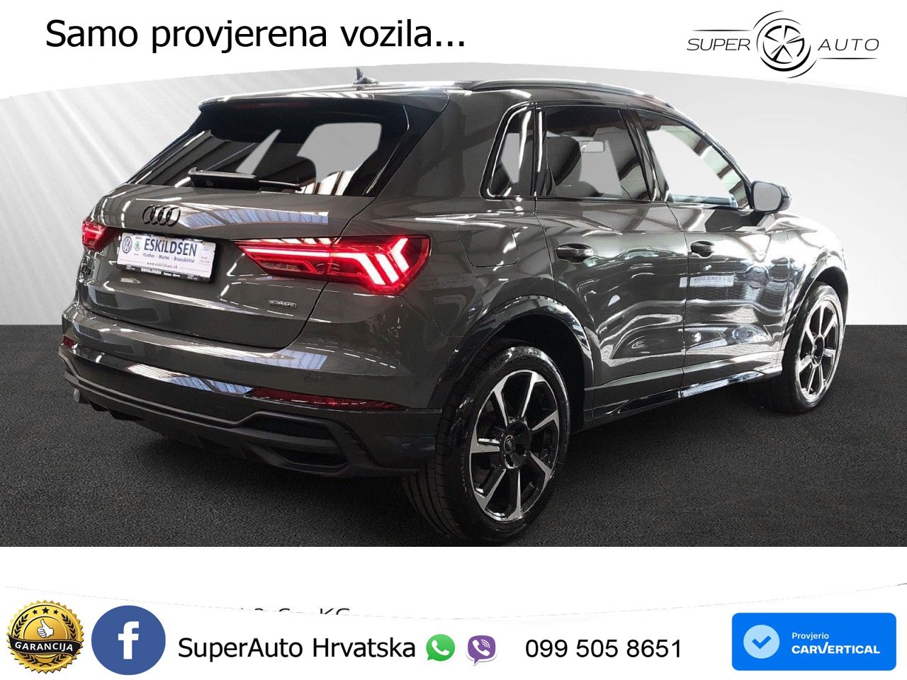 Audi Q3 40 TDI (200 KS) quattro S tronic S line LED+GR SJED+ACC