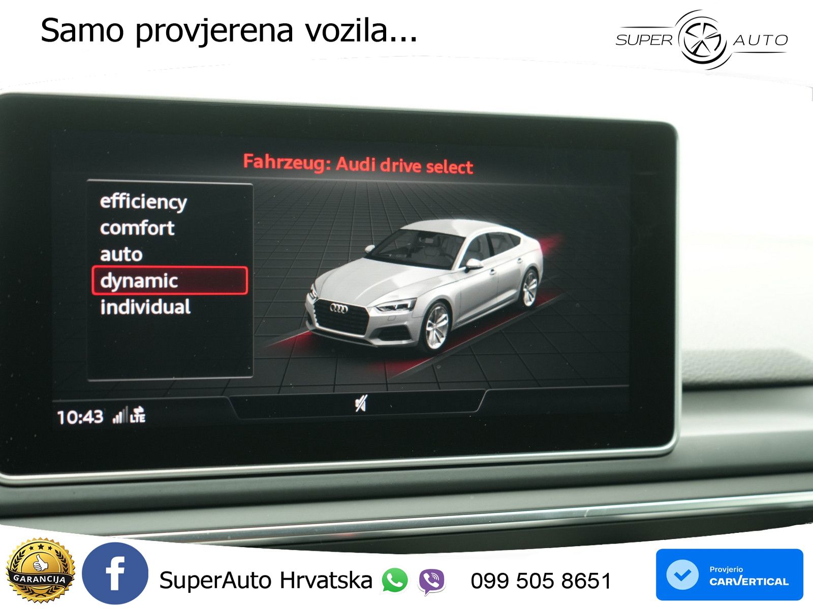 Audi A5 Sportback 40 TFSI (190 KS) S tronic LED+GR SJED+ACC