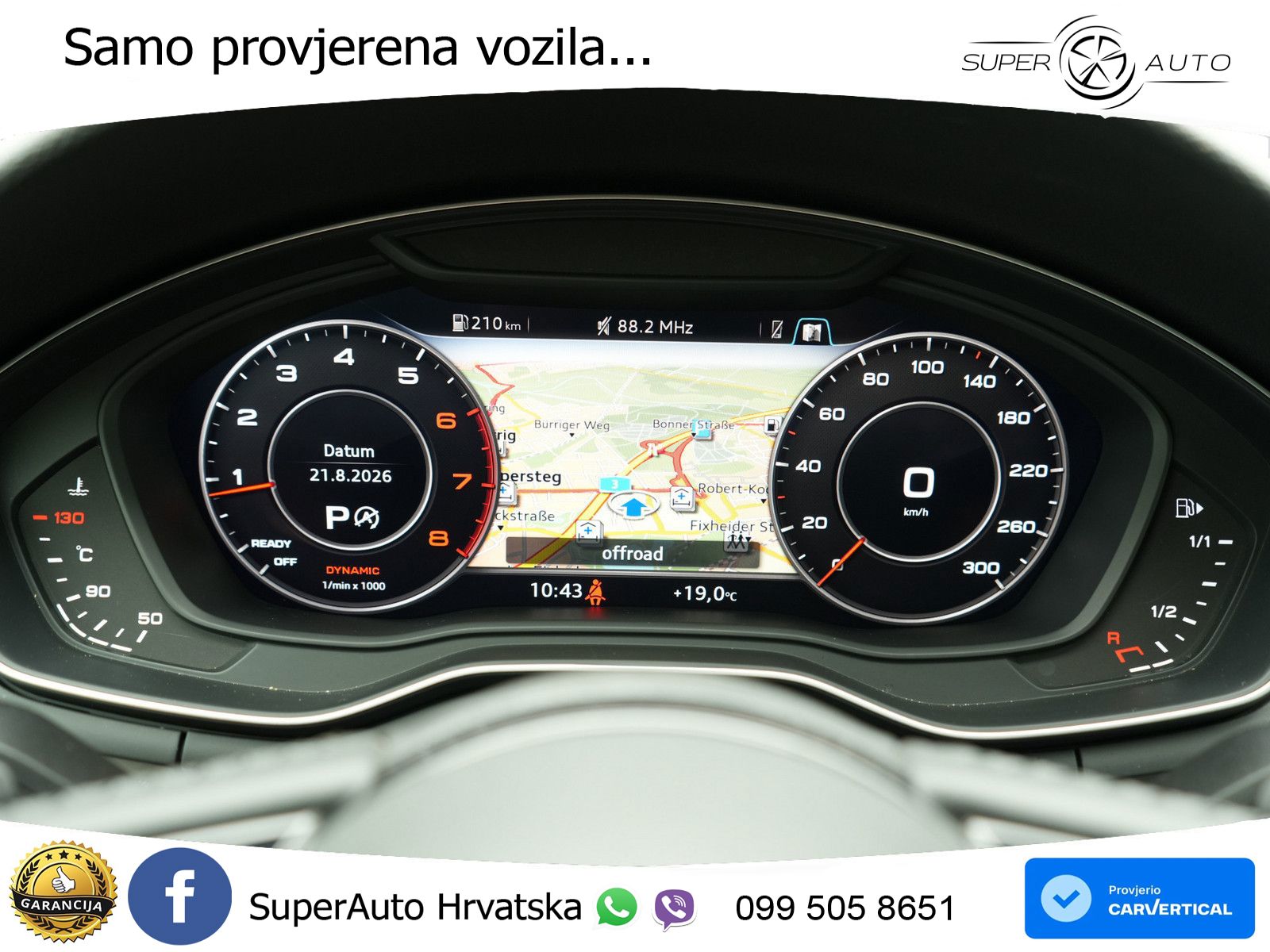 Audi A5 Sportback 40 TFSI (190 KS) S tronic LED+GR SJED+ACC