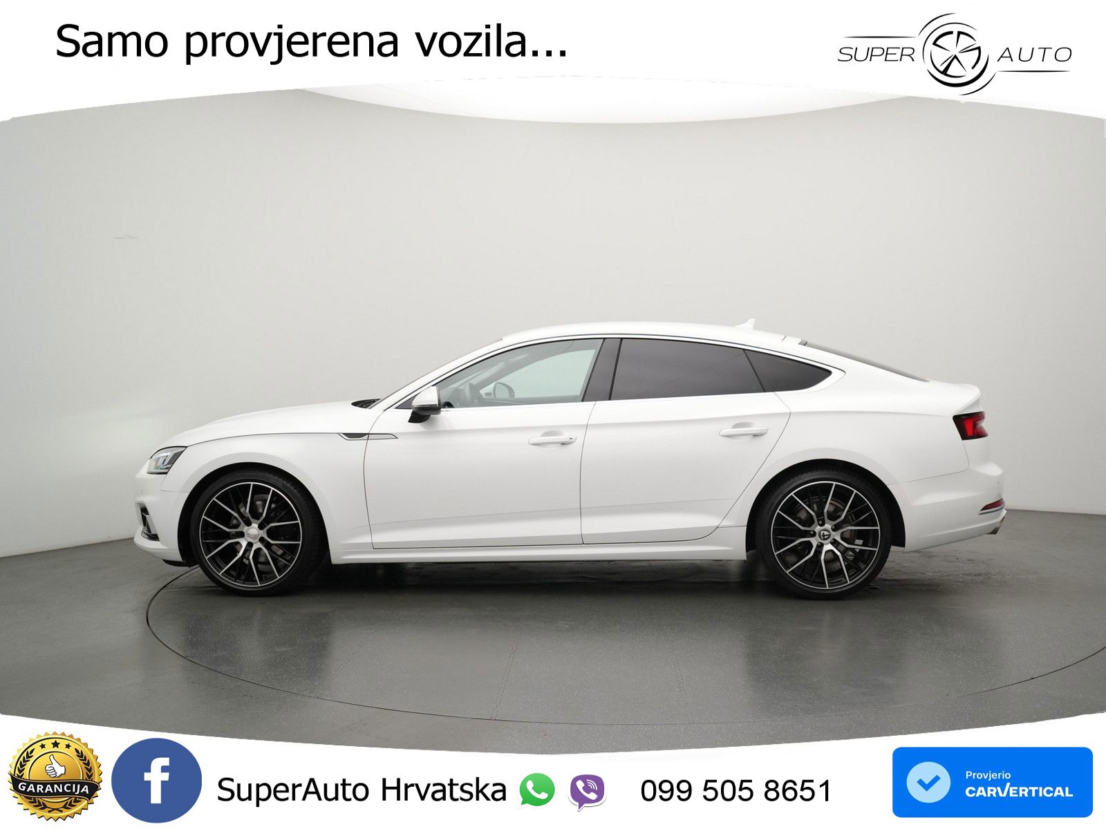 Audi A5 Sportback 40 TFSI (190 KS) S tronic LED+GR SJED+ACC