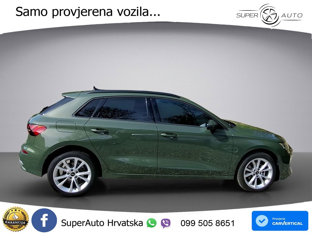 Audi A3 Sportback 30 TFSI (116 KS) Mild Hybrid S tronic advanced LED+GR SJED+ACC