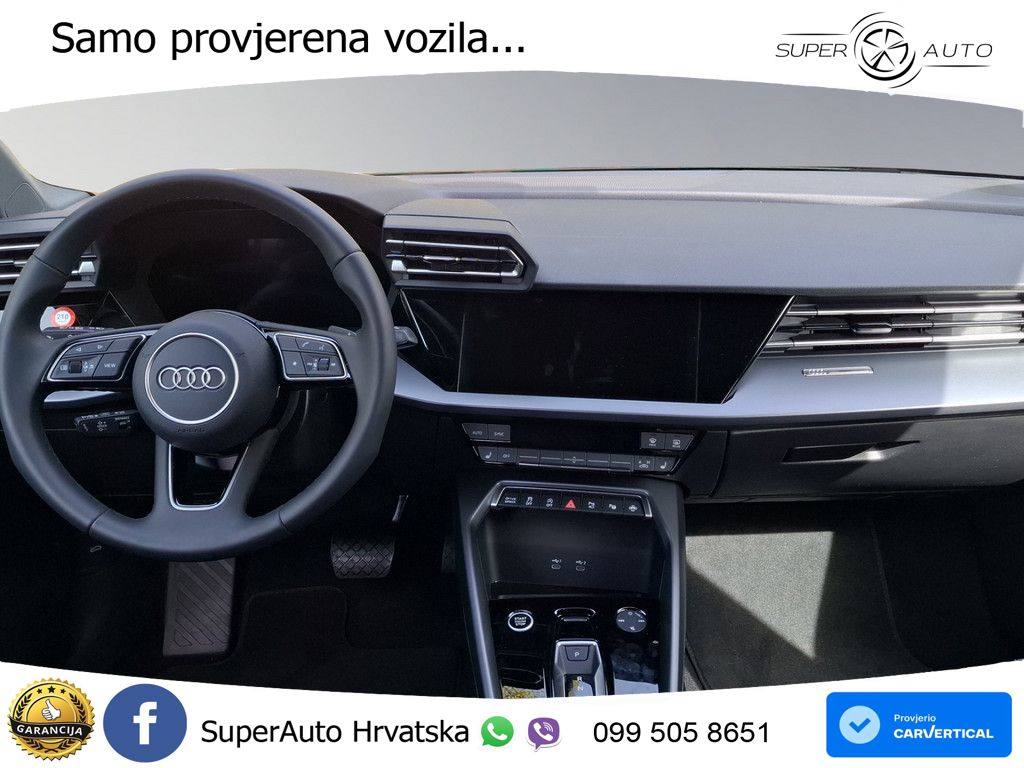 Audi A3 Sportback 30 TFSI (116 KS) Mild Hybrid S tronic advanced LED+GR SJED+ACC