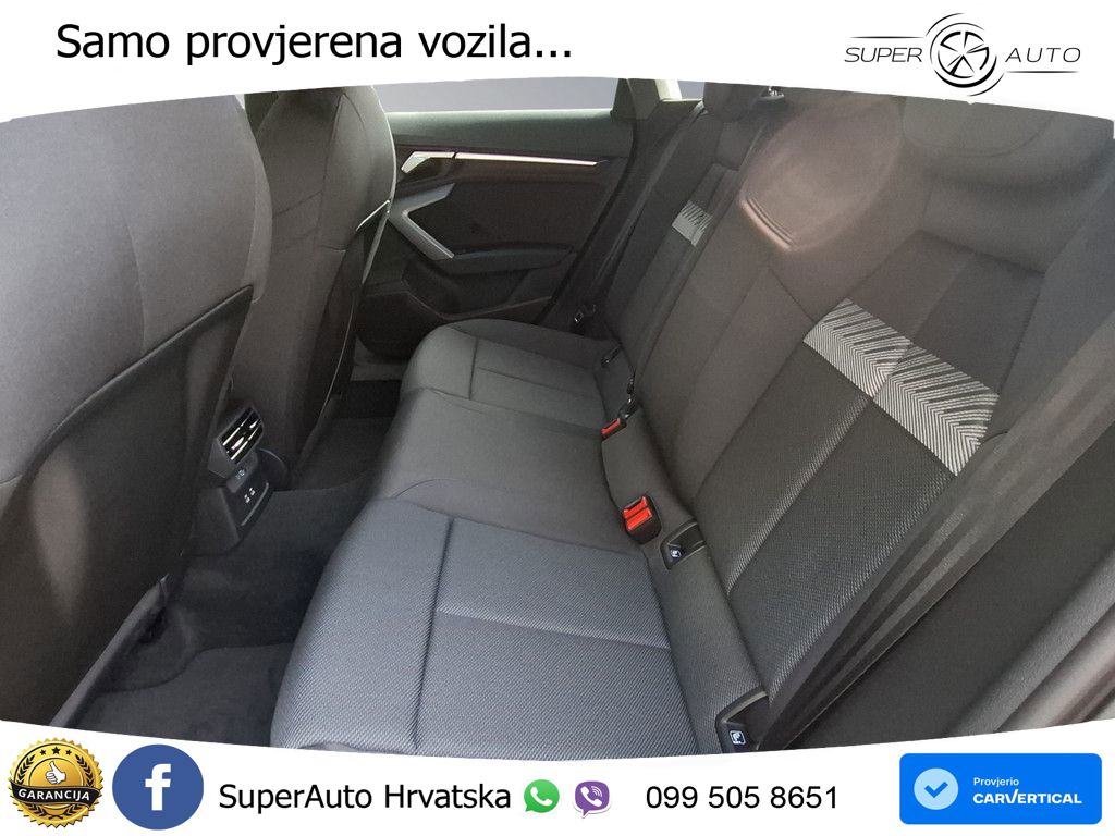 Audi A3 Sportback 30 TFSI (116 KS) Mild Hybrid S tronic advanced LED+GR SJED+ACC