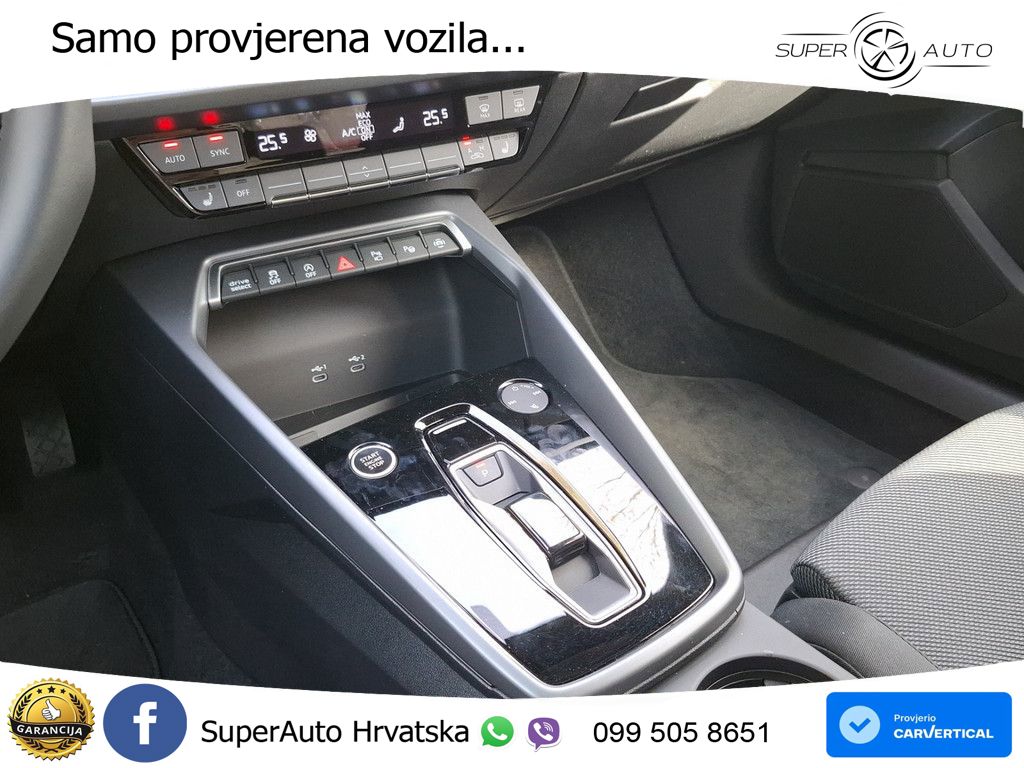 Audi A3 Sportback 30 TFSI (116 KS) Mild Hybrid S tronic advanced LED+GR SJED+ACC