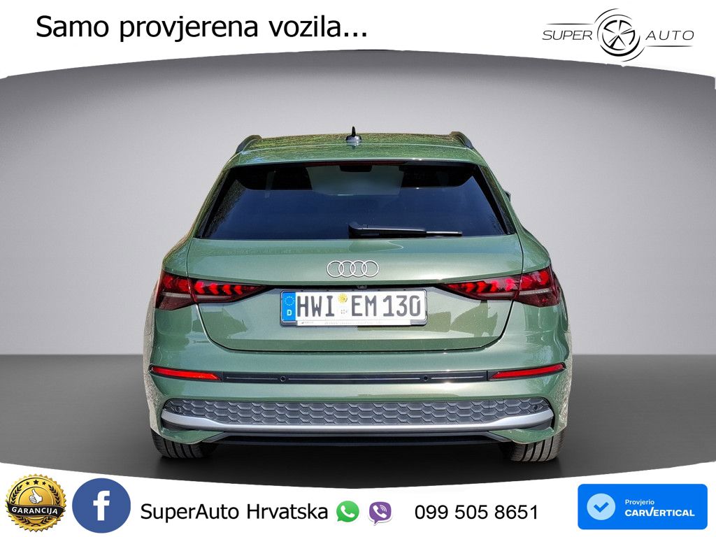 Audi A3 Sportback 30 TFSI (116 KS) Mild Hybrid S tronic advanced LED+GR SJED+ACC