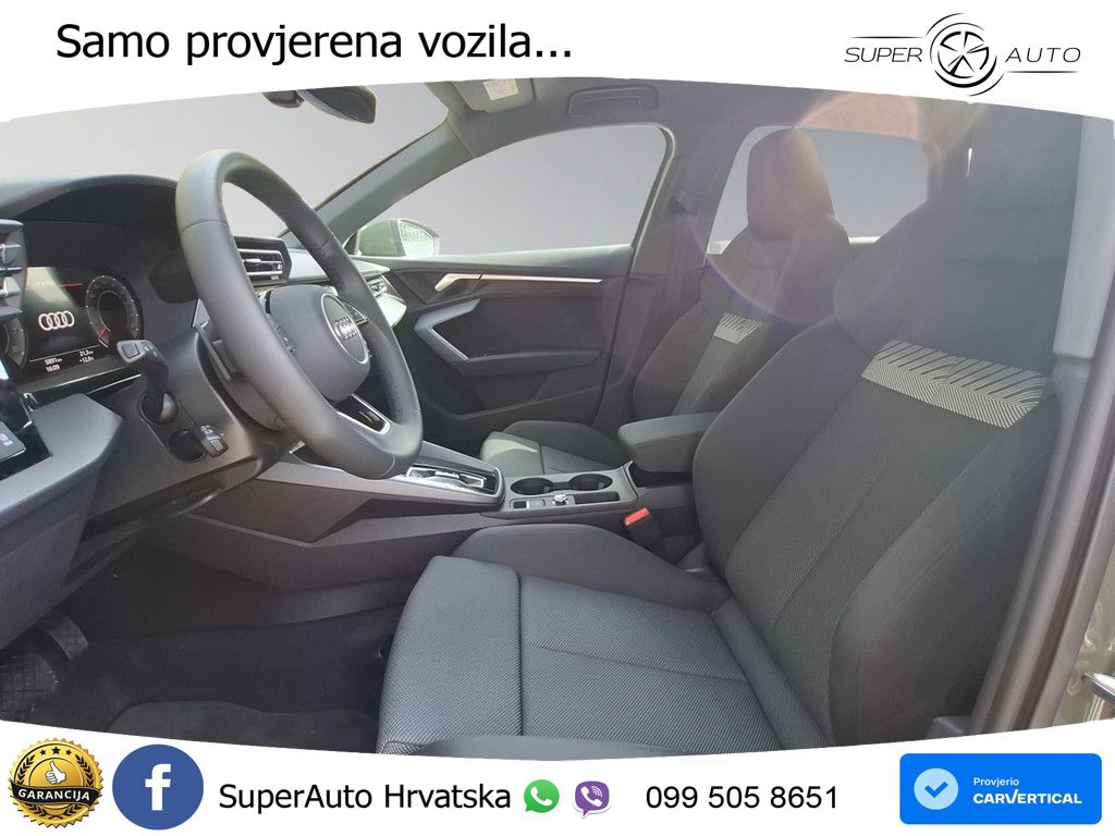 Audi A3 Sportback 30 TFSI (116 KS) Mild Hybrid S tronic advanced LED+GR SJED+ACC