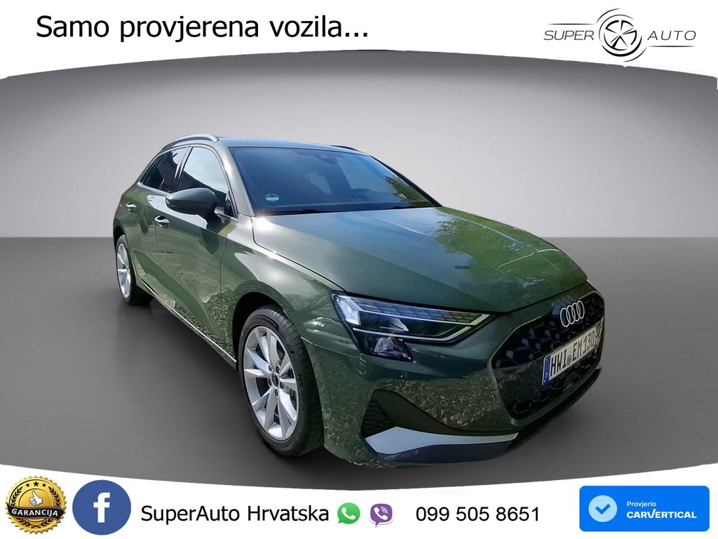 Audi A3 Sportback 30 TFSI (116 KS) Mild Hybrid S tronic advanced LED+GR SJED+ACC