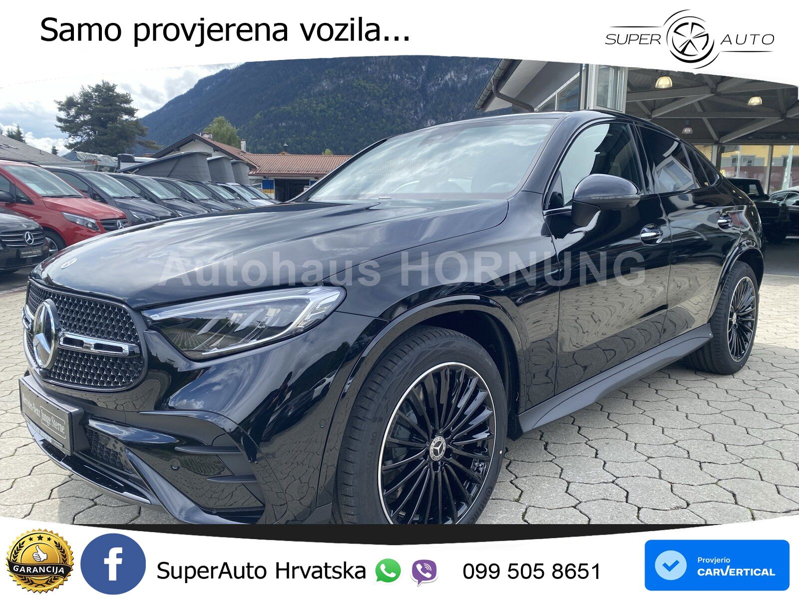 Mercedes GLC Coupe 450d (367 KS) 4MATIC 9G-TRONIC AMG ACC+GR SJED+360+PANO