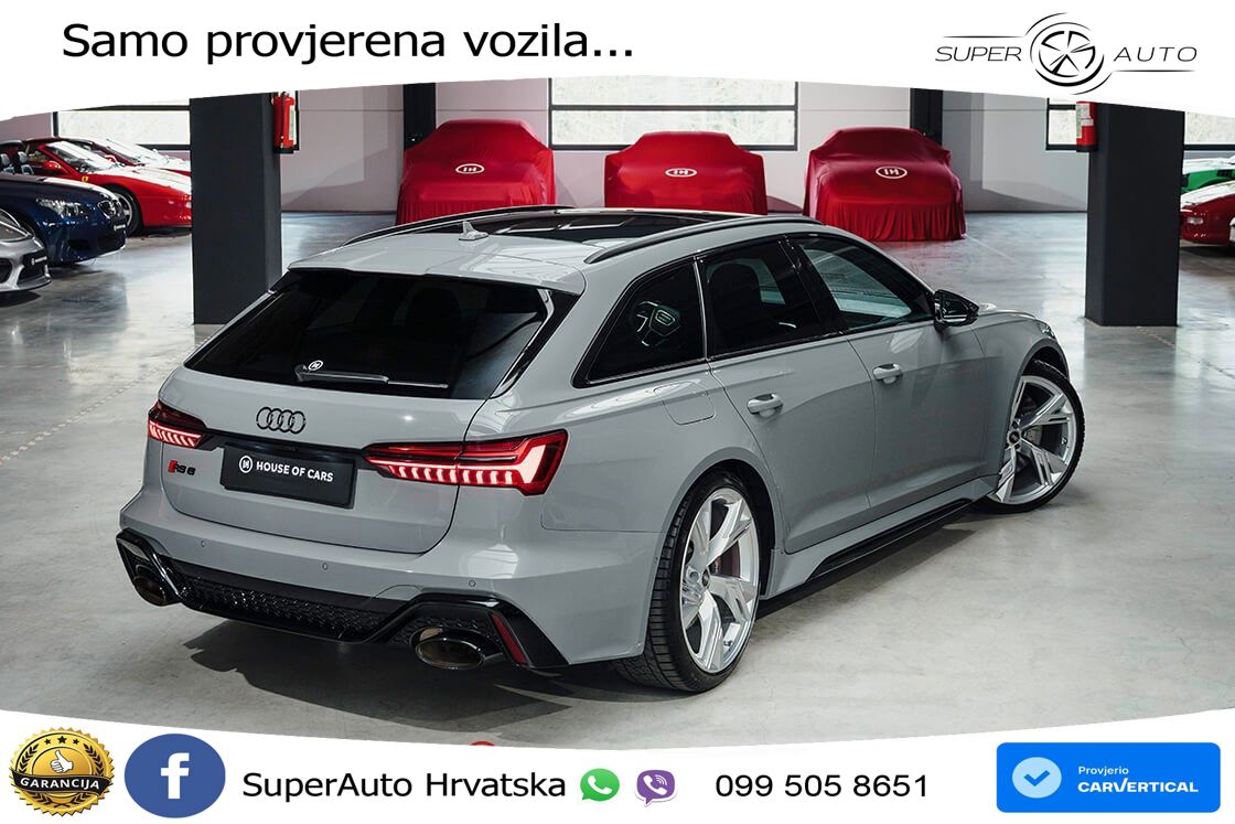 Audi RS6 Avant 4.0 TFSI V8 (600 KS) quattro Tiptronic