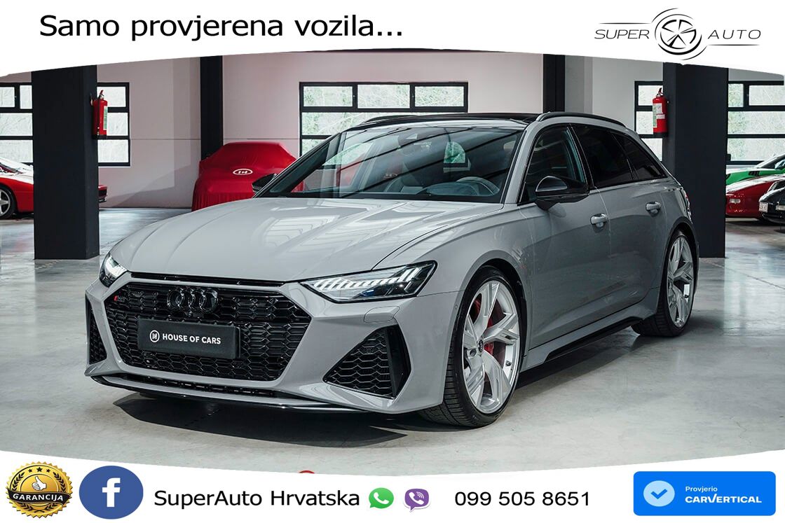 Audi RS6 Avant 4.0 TFSI V8 (600 KS) quattro Tiptronic