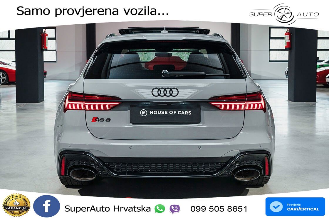 Audi RS6 Avant 4.0 TFSI V8 (600 KS) quattro Tiptronic