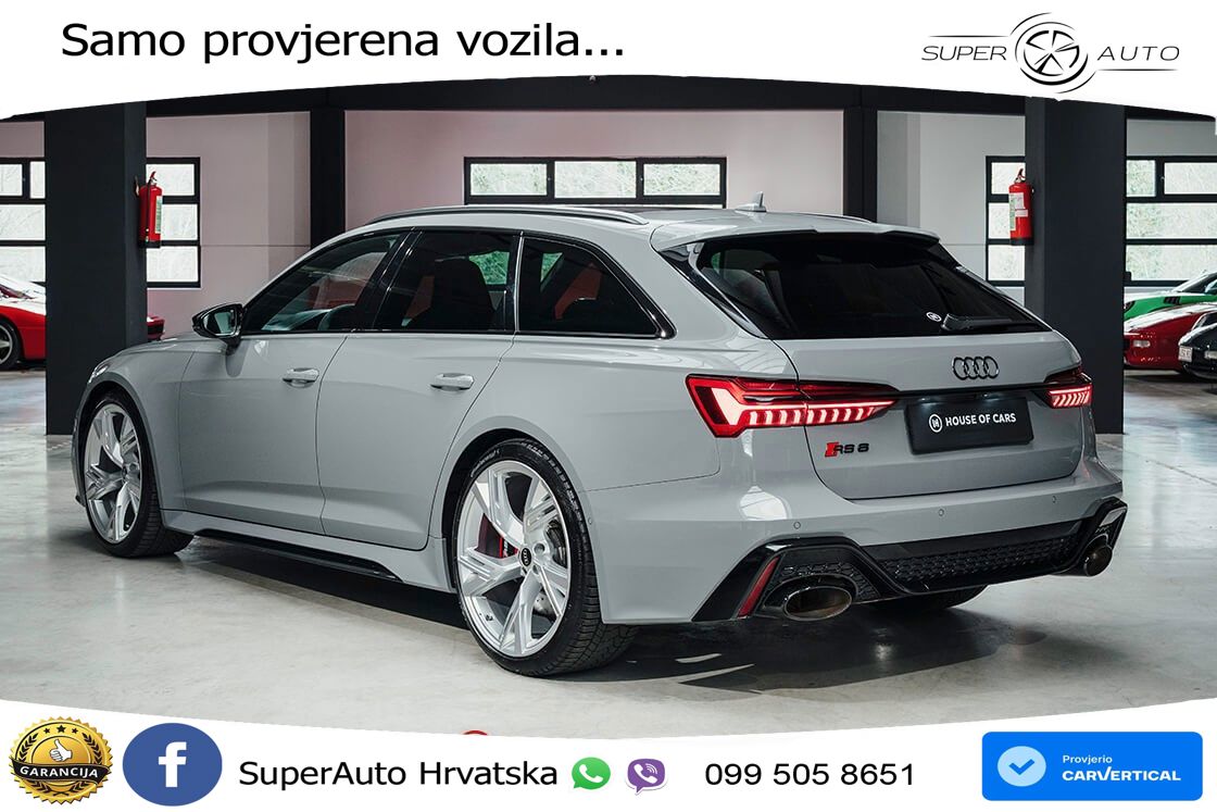Audi RS6 Avant 4.0 TFSI V8 (600 KS) quattro Tiptronic