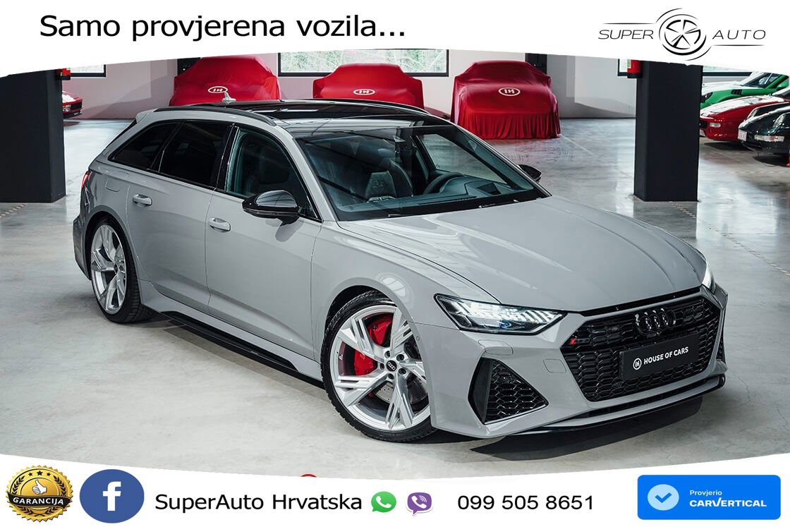 Audi RS6 Avant 4.0 TFSI V8 (600 KS) quattro Tiptronic