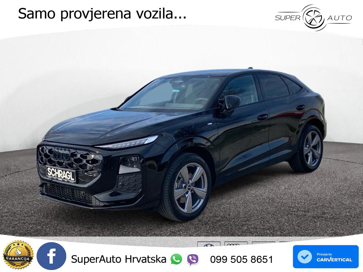 Audi Q3 III Sportback 2.0 TFSI (204 KS) quattro S tronic S line LED+GR SJED+ACC