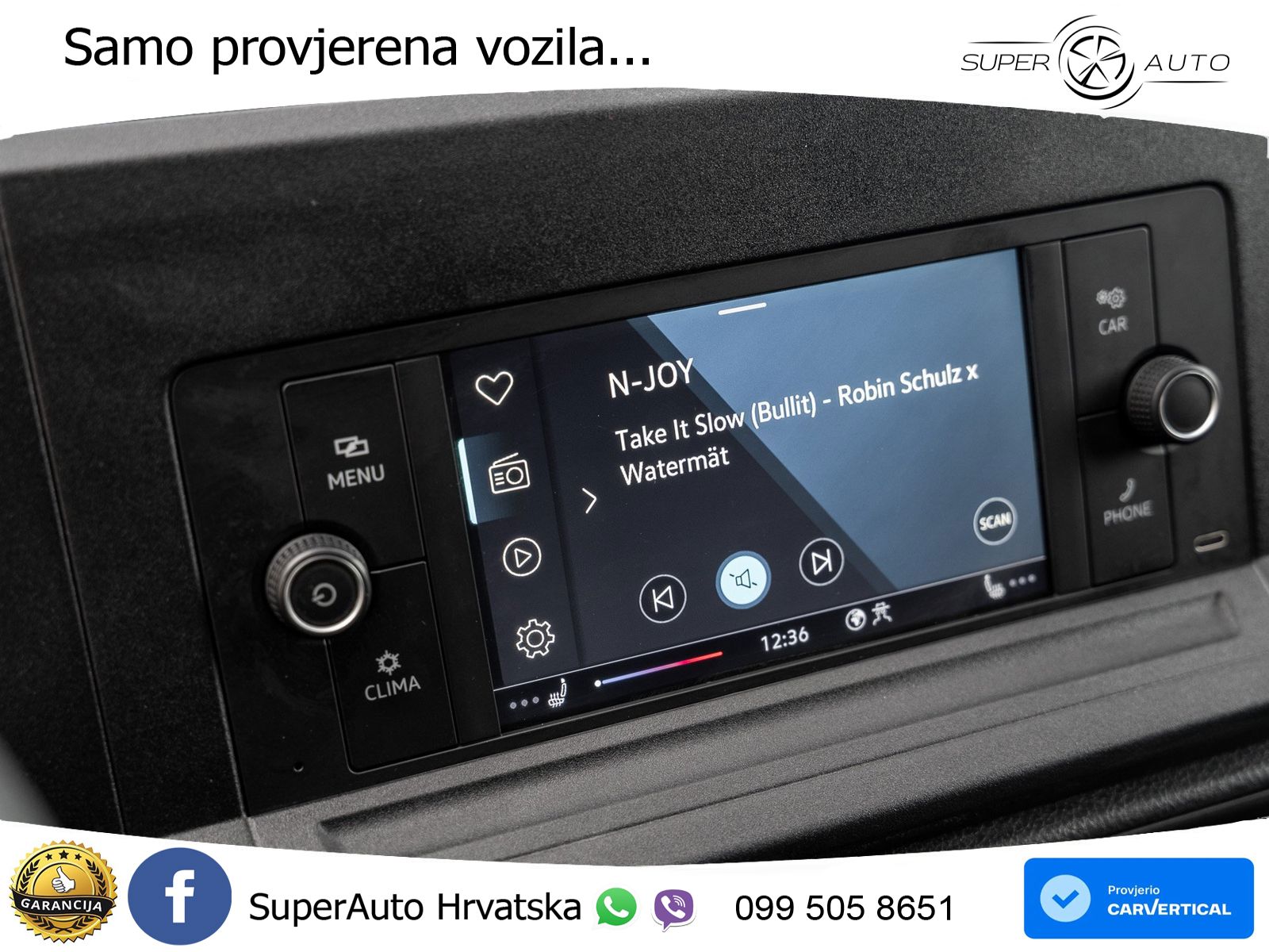 Volkswagen Caddy Cargo KR 2.0TDI KLIMA+AHK+ELZH+GJR+SHZ 102 KS