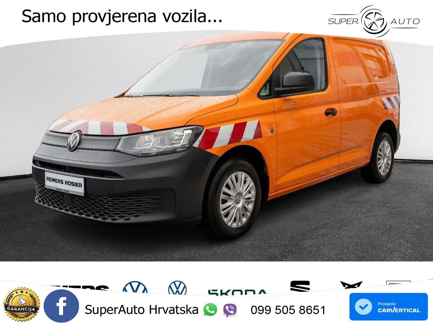 Volkswagen Caddy Cargo KR 2.0TDI KLIMA+AHK+ELZH+GJR+SHZ 102 KS