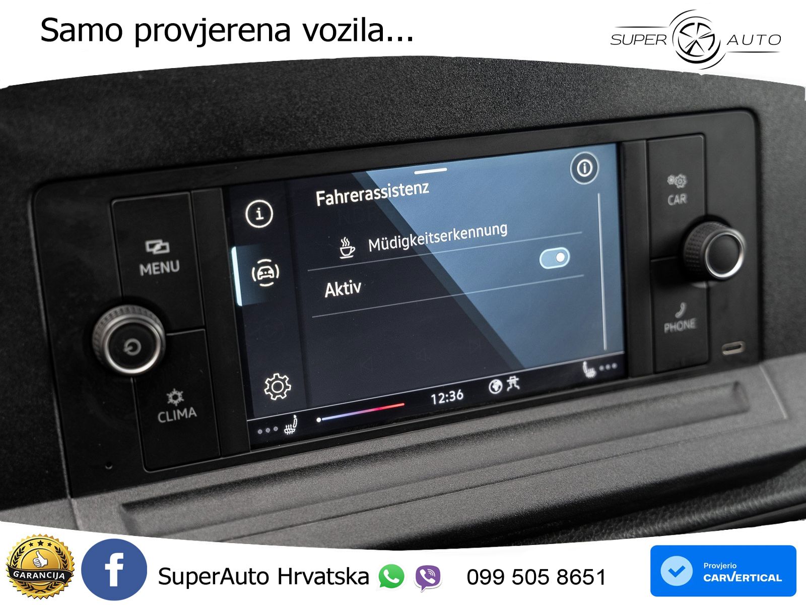 Volkswagen Caddy Cargo KR 2.0TDI KLIMA+AHK+ELZH+GJR+SHZ 102 KS