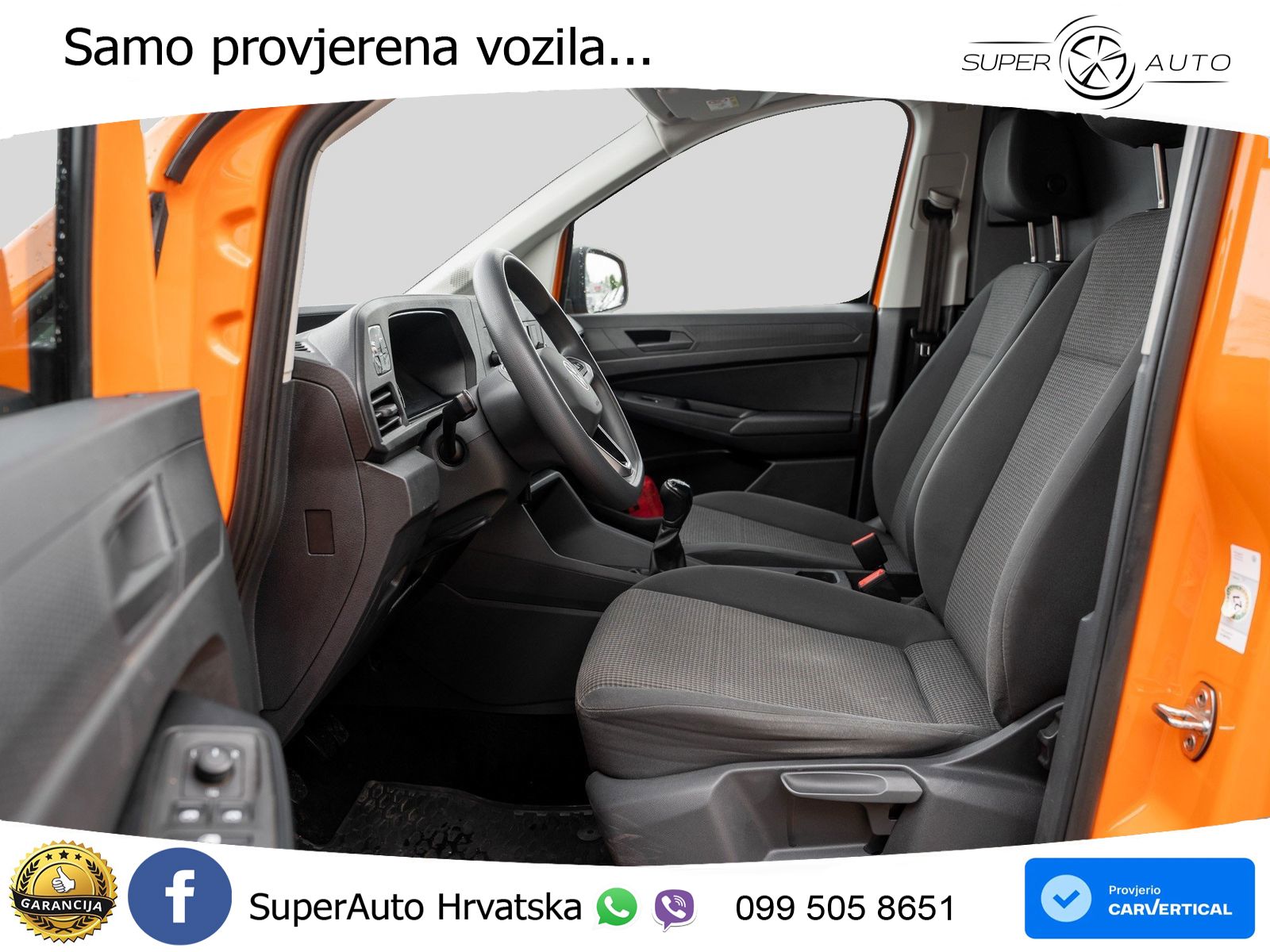 Volkswagen Caddy Cargo KR 2.0TDI KLIMA+AHK+ELZH+GJR+SHZ 102 KS