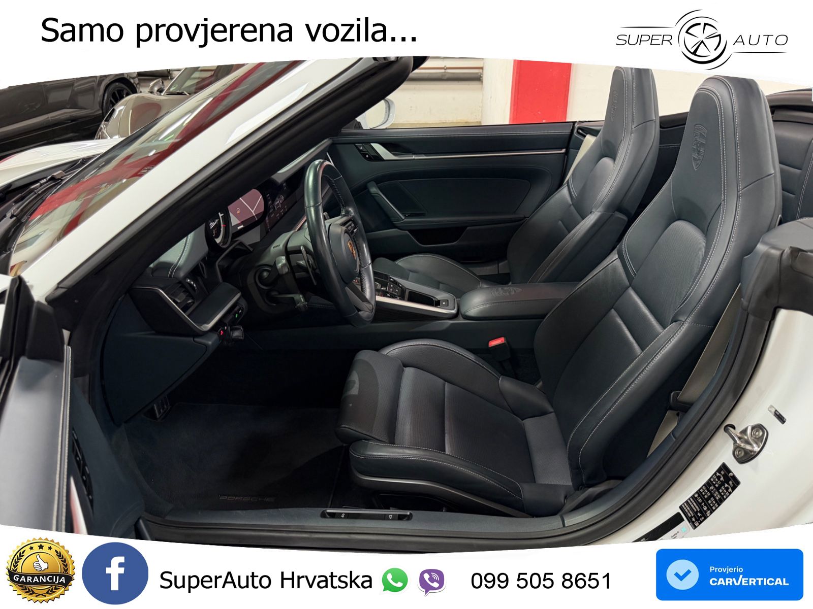 Porsche 911 Carrera S Cabriolet 3.0 (450 KS) PDK ZRAČNI+ACC+GR SJED+KAM