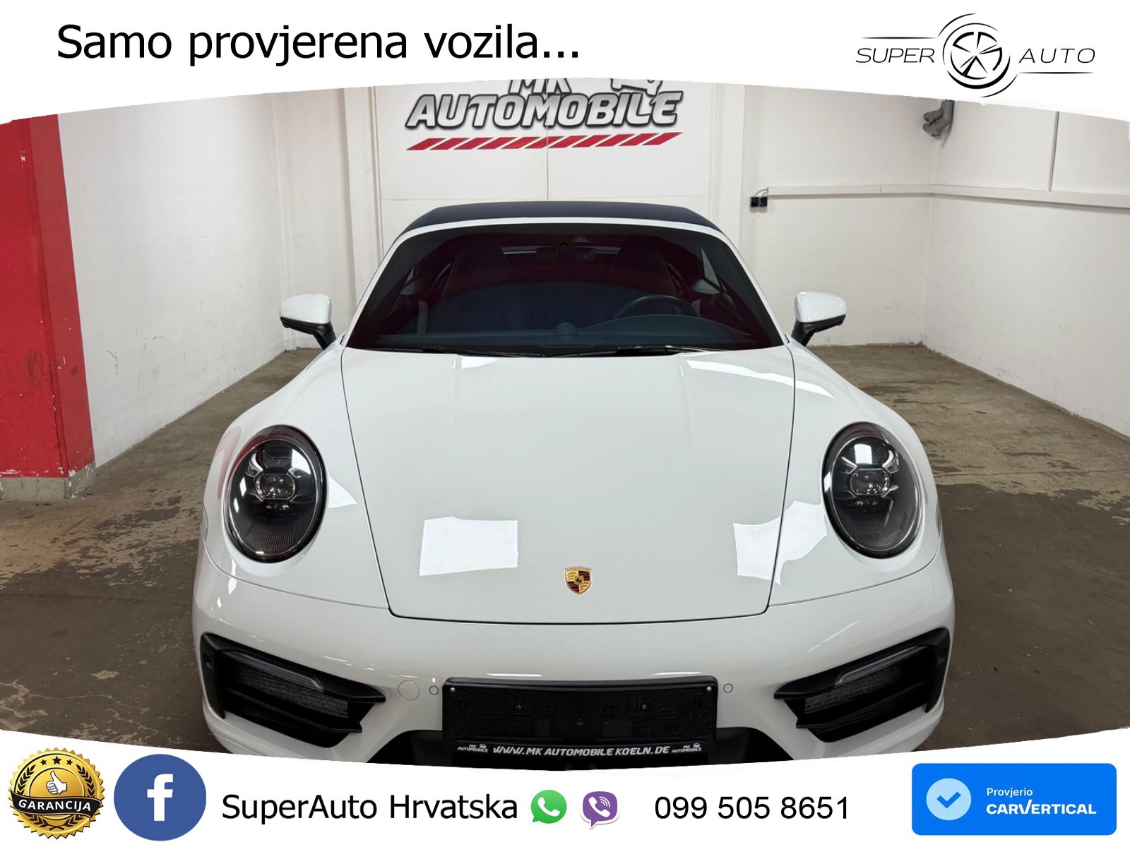 Porsche 911 Carrera S Cabriolet 3.0 (450 KS) PDK ZRAČNI+ACC+GR SJED+KAM