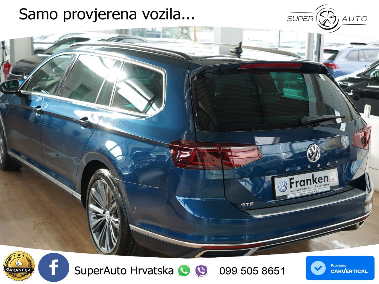 Volkswagen Passat Variant GTE 1.4 TSI (218 KS) DSG LED+GR SJED+ACC