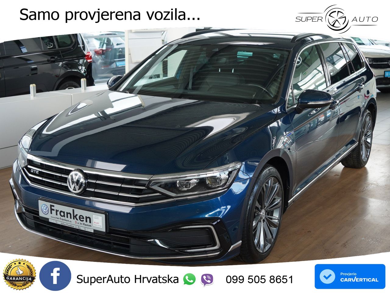 Volkswagen Passat Variant GTE 1.4 TSI (218 KS) DSG LED+GR SJED+ACC