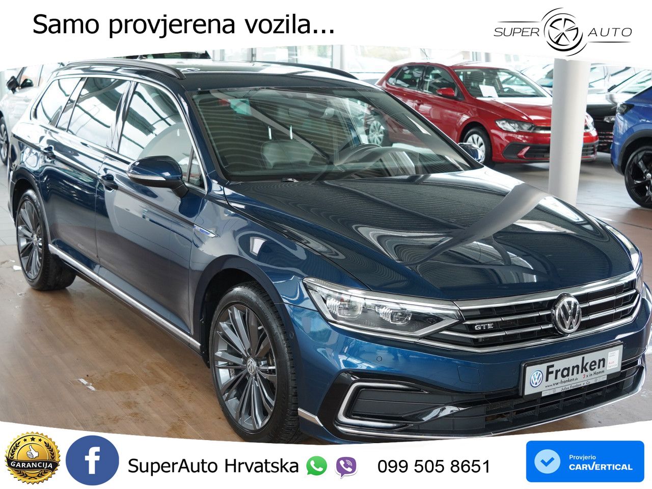 Volkswagen Passat Variant GTE 1.4 TSI (218 KS) DSG LED+GR SJED+ACC