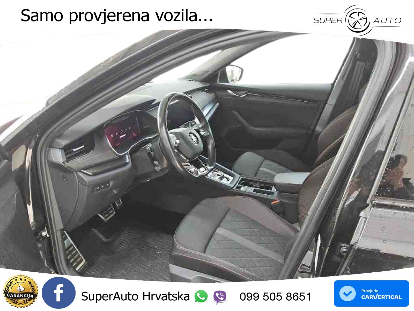 Škoda Octavia Combi RS 2.0 TDI (200 KS) DSG LED+GR SJED+ACC
