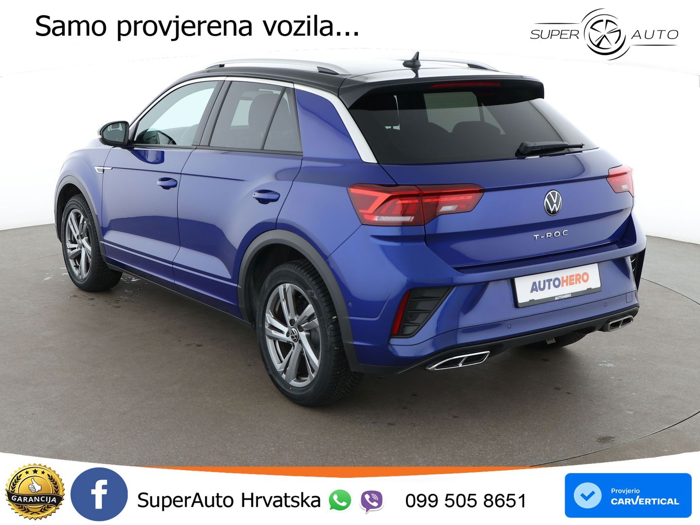 Volkswagen T-Roc 1.5 TSI (150 KS) DSG LED+GR SJED+ACC