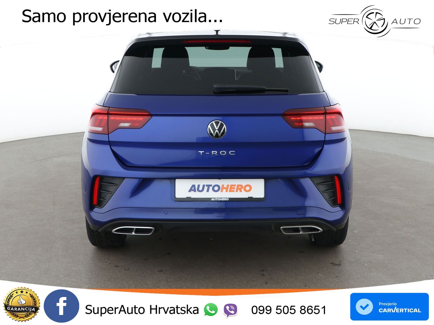 Volkswagen T-Roc 1.5 TSI (150 KS) DSG LED+GR SJED+ACC