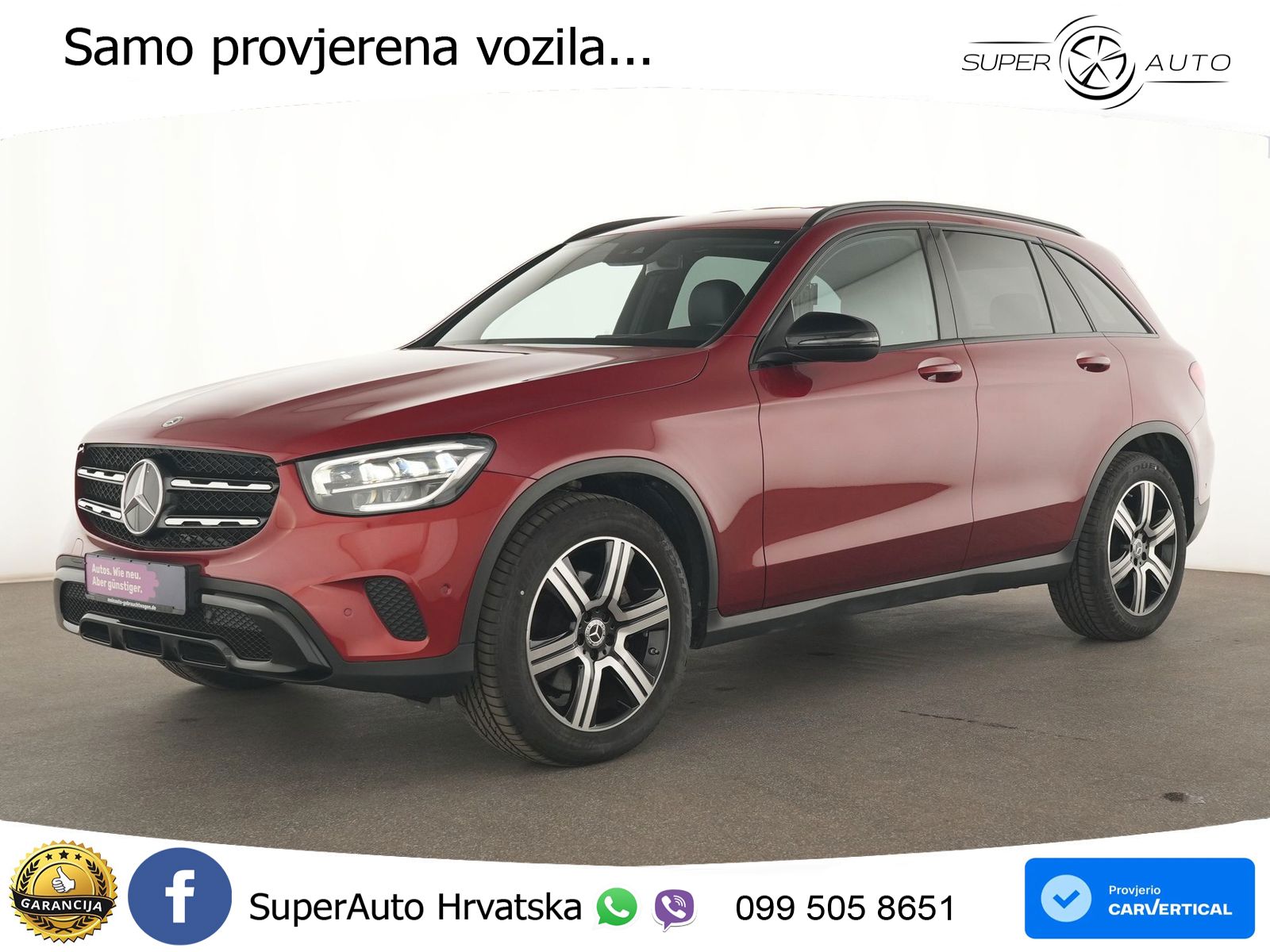 Mercedes GLC 200 (197 KS) 4MATIC G-TRONIC Night paket LED+GR SJED+ACC