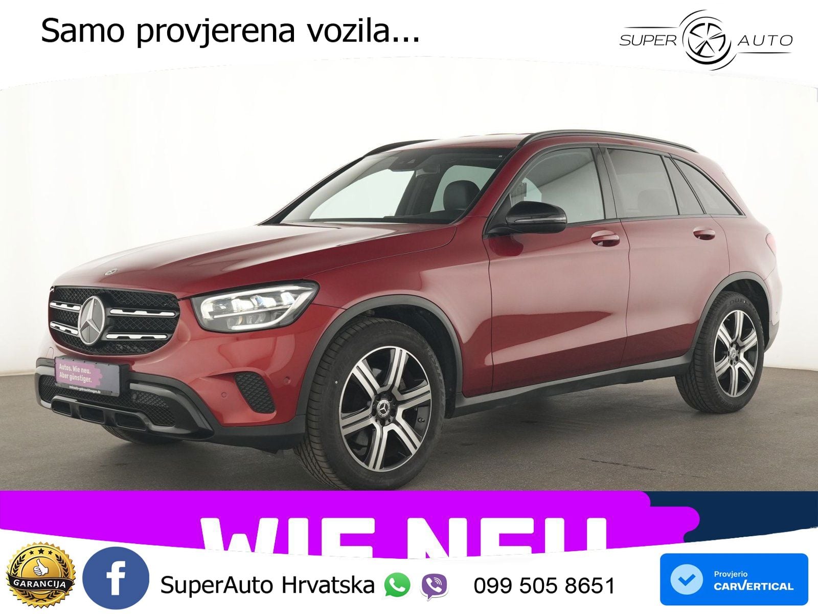Mercedes GLC 200 (197 KS) 4MATIC G-TRONIC Night paket LED+GR SJED+ACC