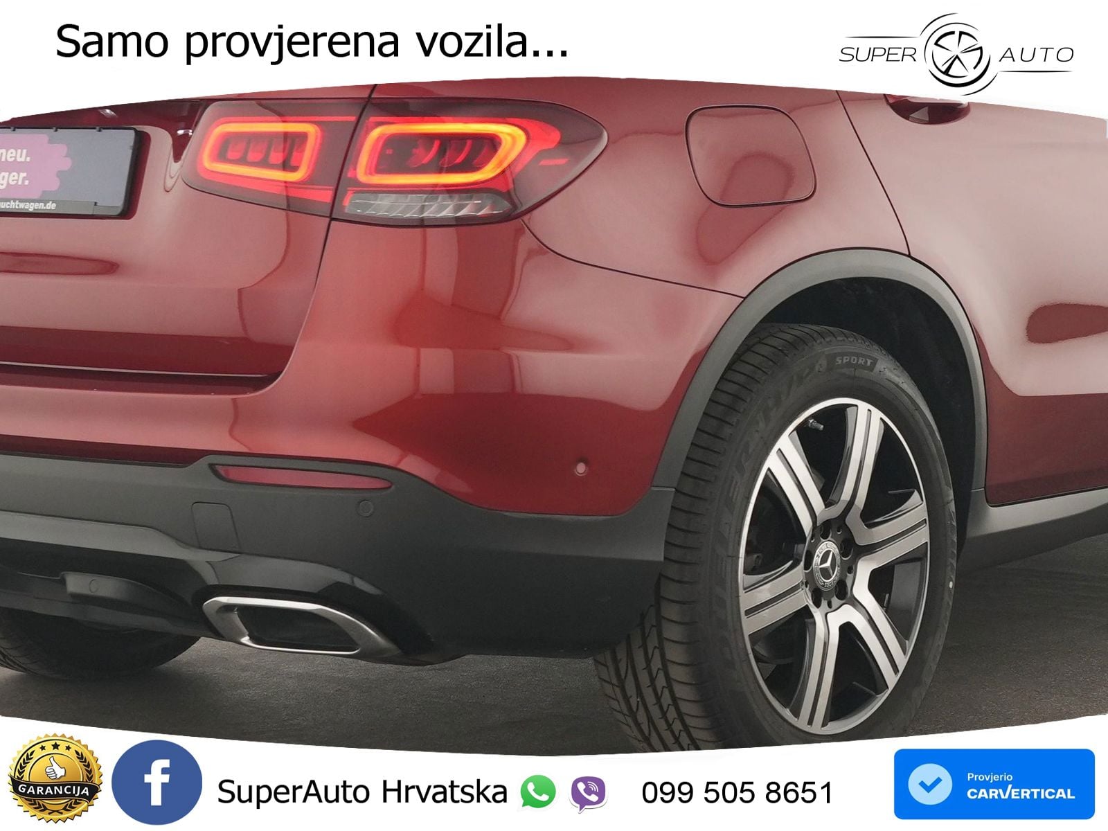 Mercedes GLC 200 (197 KS) 4MATIC G-TRONIC Night paket LED+GR SJED+ACC