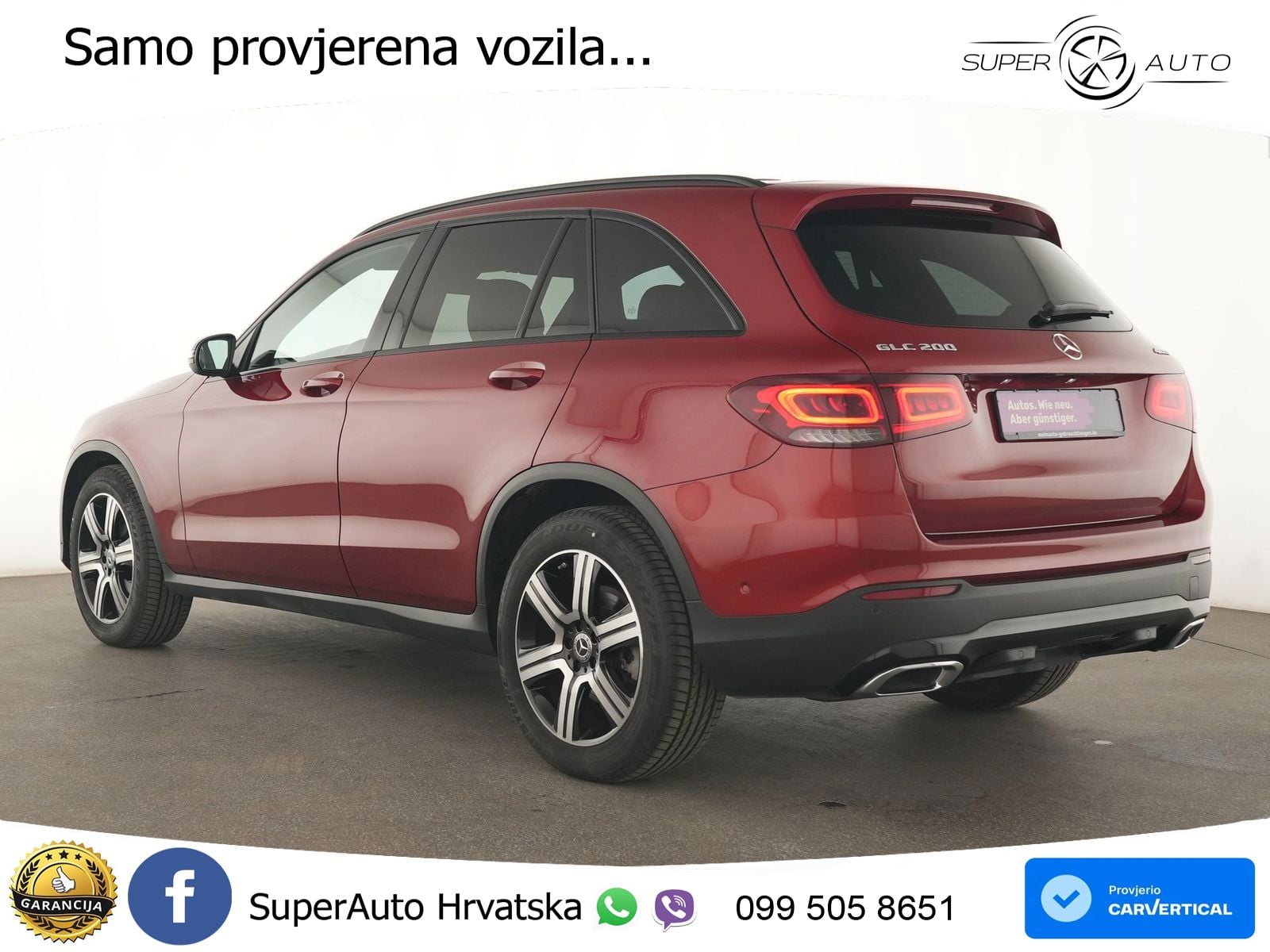 Mercedes GLC 200 (197 KS) 4MATIC G-TRONIC Night paket LED+GR SJED+ACC