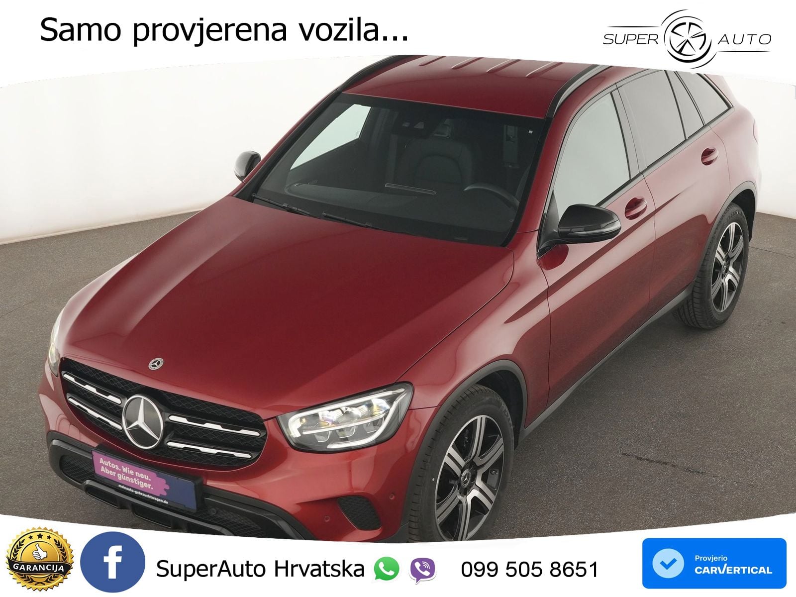Mercedes GLC 200 (197 KS) 4MATIC G-TRONIC Night paket LED+GR SJED+ACC