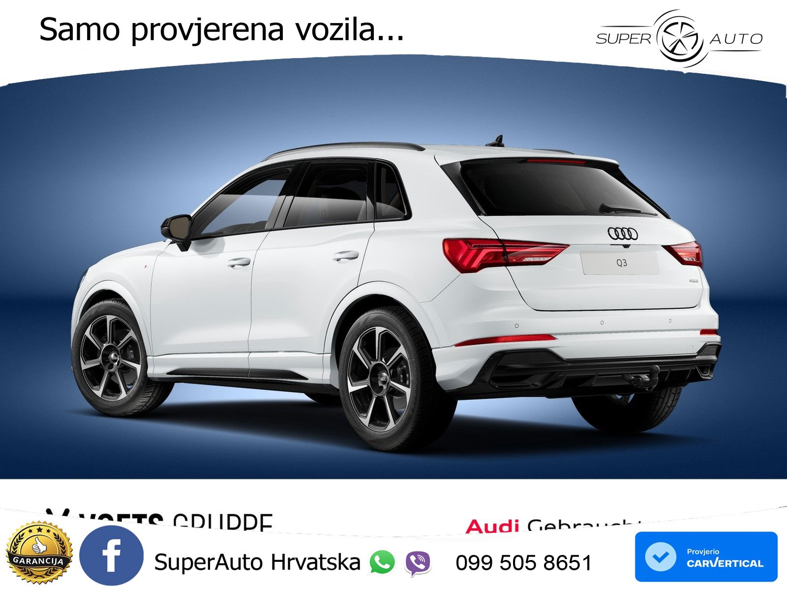 Audi Q3 45 TFSI (245 KS) quattro S tronic S line LED+GR SJED+ACC