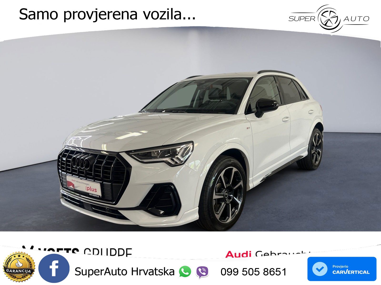 Audi Q3 45 TFSI (245 KS) quattro S tronic S line LED+GR SJED+ACC