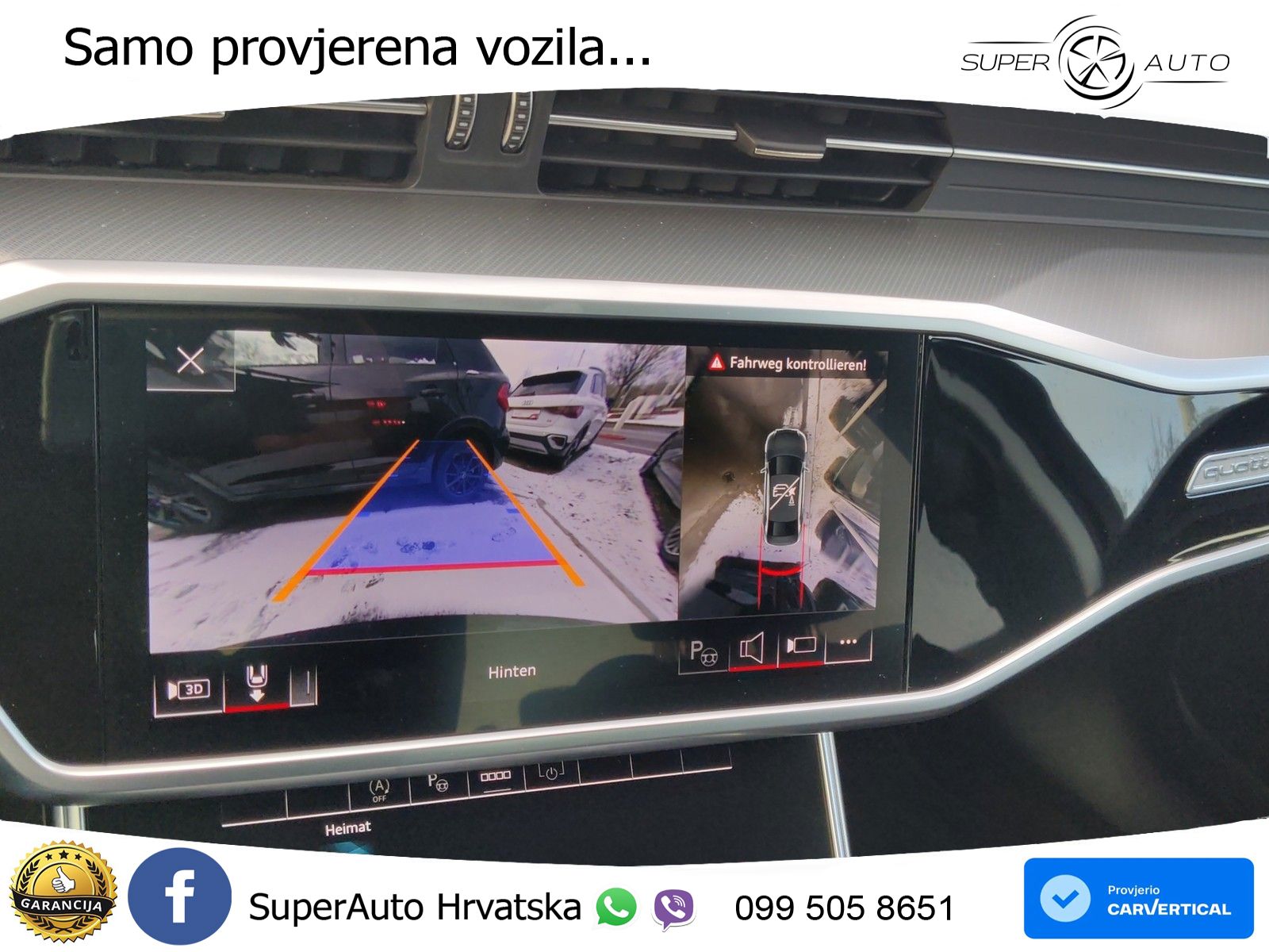 Audi A6 50 TDI V6 (286 KS) quattro tiptronic ZRAČNI+ACC+GR SJED+KAM