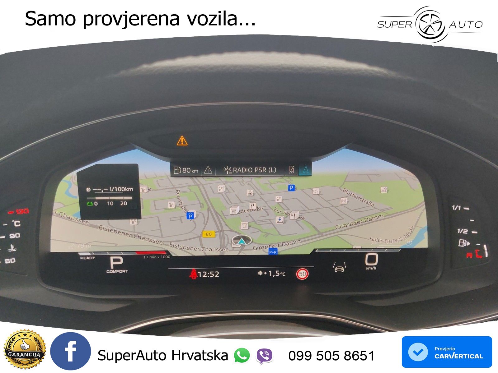 Audi A6 50 TDI V6 (286 KS) quattro tiptronic ZRAČNI+ACC+GR SJED+KAM