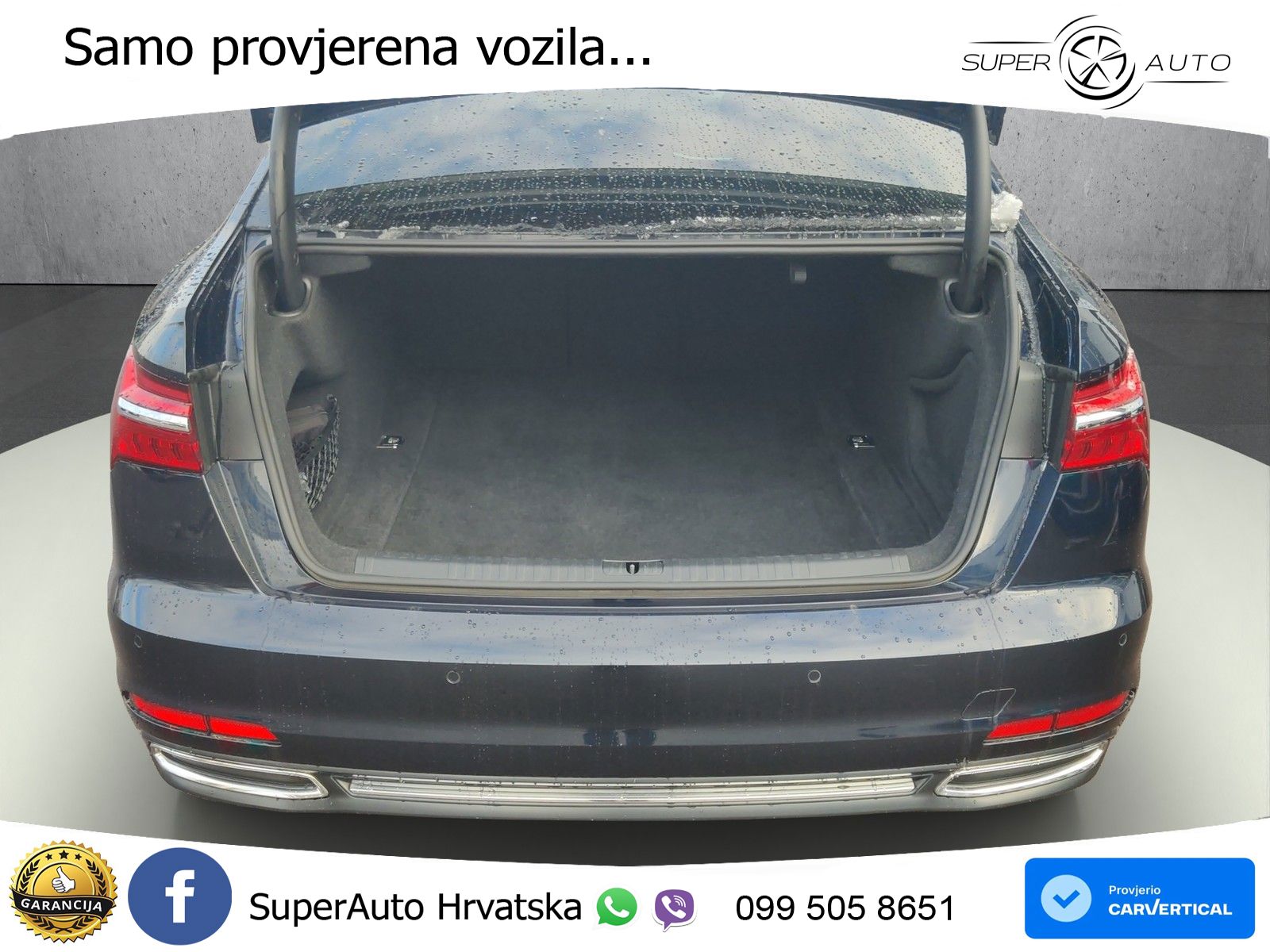 Audi A6 50 TDI V6 (286 KS) quattro tiptronic ZRAČNI+ACC+GR SJED+KAM